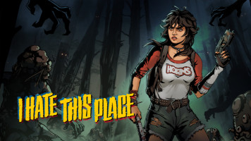 I Hate This Place blends 80s horror and comic book art in a survival adventure