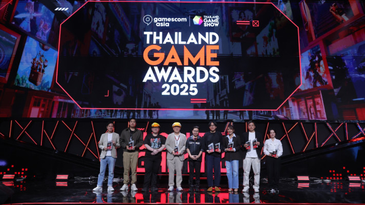 Some of the winners from the Thailand Game Awards 2025