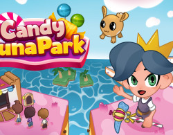 Power Up Publishing presented its new project Candy Luna Park the theme park management and construction simulator