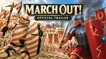 March Out! puts players in command of a medieval army with real-time strategy and third-person combat