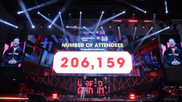 206,159 attendees came together to mark a historic debut for gamescom Asia x Thailand Game Show